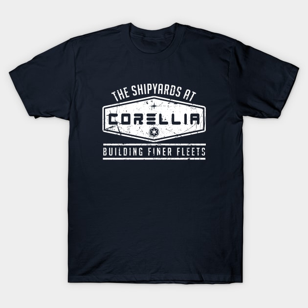 Corellian Shipyards T-Shirt by PopCultureShirts